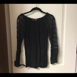 Lola Italian Silk Top EUC